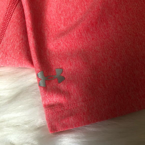 Under Armour Cropped Neon Athletic Leggings - Picture 2 of 8